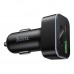 Автомобільний Зарядний Пристрій Hoco Z63B 1USB QC18W/1USB-C PD30W Total 48W Display