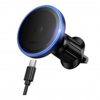 Автотримач Borofone BH224 Magnetic Wireless 15W Автотримач Borofone BH224 Magnetic Wireless 15W
