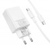 Мережевий Зарядний Пристрій Borofone BAS75A 1USB-C PD/QC 30W+Type-C to Type-C