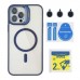 Чехол TPU+PC+Metal Stand Case with MagSafe and Camera Lenses для iPhone 12 Pro Max Чехол TPU+PC+Metal Stand Case with MagSafe and Camera Lenses для iPhone 12 Pro Max