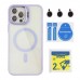 Чехол TPU+PC+Metal Stand Case with MagSafe and Camera Lenses для iPhone 12 Pro Max Чехол TPU+PC+Metal Stand Case with MagSafe and Camera Lenses для iPhone 12 Pro Max