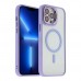 Чохол TPU+PC+Metal Stand Case with MagSafe and Camera Lenses для iPhone 13 Pro