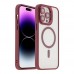 Чохол TPU+PC+Metal Stand Case with MagSafe and Camera Lenses для iPhone 14 Pro Max Чохол TPU+PC+Metal Stand Case with MagSafe and Camera Lenses для iPhone 14 Pro Max