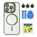 Чохол TPU+PC+Metal Stand Case with MagSafe and Camera Lenses для iPhone 14 Pro Max Чохол TPU+PC+Metal Stand Case with MagSafe and Camera Lenses для iPhone 14 Pro Max