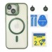 Чохол TPU+PC+Metal Stand Case with MagSafe and Camera Lenses для iPhone 15 Чохол TPU+PC+Metal Stand Case with MagSafe and Camera Lenses для iPhone 15