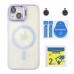 Чохол TPU+PC+Metal Stand Case with MagSafe and Camera Lenses для iPhone 15 Чохол TPU+PC+Metal Stand Case with MagSafe and Camera Lenses для iPhone 15