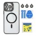 Чохол TPU+PC+Metal Stand Case with MagSafe and Camera Lenses для iPhone 13 Pro Max Чохол TPU+PC+Metal Stand Case with MagSafe and Camera Lenses для iPhone 13 Pro Max