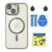 Чохол TPU+PC+Metal Stand Case with MagSafe and Camera Lenses для iPhone 14 Чохол TPU+PC+Metal Stand Case with MagSafe and Camera Lenses для iPhone 14