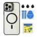 Чехол TPU+PC+Metal Stand Case with MagSafe and Camera Lenses для iPhone 12 Pro Max М'ята упаковка Чехол TPU+PC+Metal Stand Case with MagSafe and Camera Lenses для iPhone 12 Pro Max М'ята упаковка