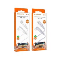 Кабель USB Borofone BX105 Corriente Lightning 2.4A