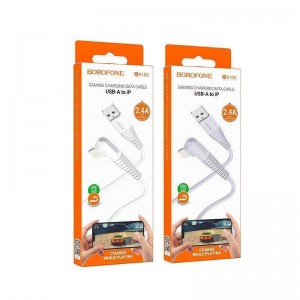 Кабель USB Borofone BX105 Corriente Lightning 2.4A