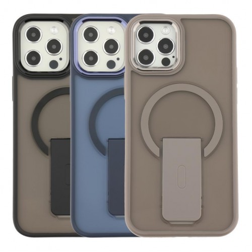 Чохол TPU+PC FlexGuard Magnetic Ring Stand для iPhone 12/12 Pro