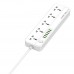 Мережевий Подовжувач LDNIO SC5614 6USB-A / 5 Sockets 2m Мережевий Подовжувач LDNIO SC5614 6USB-A / 5 Sockets 2m