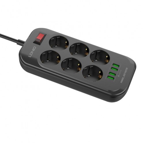 Сетевой Удлинитель LDNIO SE6403 4USB