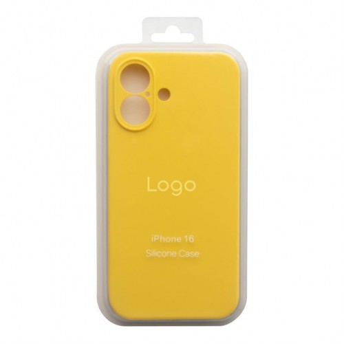Чохол Silicone Case Full Size with Frame для iPhone 16 М'ята упаковка
