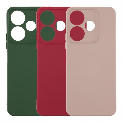 Чохол Silicone Cover Full Camera (A) для Xiaomi Redmi 13 4G/Poco M6 4G