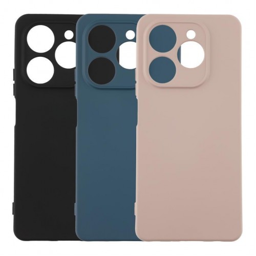 Чохол Silicone Cover Full Camera (A) для Tecno Spark 20 Pro (KJ6)