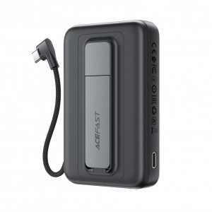 Універсальна Мобільна Батарея Power Bank AceFast M24 PD22.5W magnetic wireless charging, with cable Type-C, 10000mAh Універсальна Мобільна Батарея Power Bank AceFast M24 PD22.5W magnetic wireless charging, with cable Type-C, 10000mAh