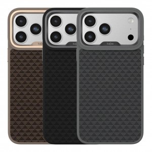 Чохол Kajsa Glamorous Collection Pyramid Pattern with MagSafe для iPhone 17 Pro Max
