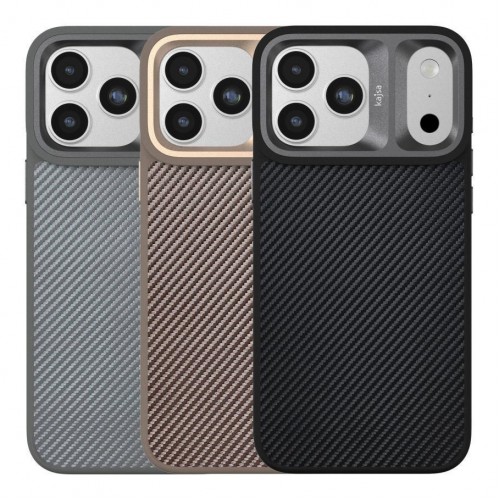 Чохол Kajsa Glamorous Collection Straw Mat Pattern with MagSafe для iPhone 17 Pro Max