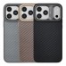 Чохол Kajsa Glamorous Collection Straw Mat Pattern with MagSafe для iPhone 17 Pro Max