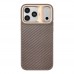 Чохол Kajsa Glamorous Collection Straw Mat Pattern with MagSafe для iPhone 17 Pro Max
