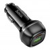 Автомобільний Зарядний Пристрій Hoco Z58A 1USB-A QC18W/1USB-C PD30W Total 48W Автомобільний Зарядний Пристрій Hoco Z58A 1USB-A QC18W/1USB-C PD30W Total 48W