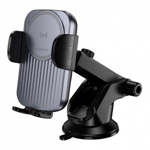 Автотримач Borofone BH222 Wireless 15W Автотримач Borofone BH222 Wireless 15W
