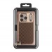 Чохол Kajsa Glamorous Collection Straw Mat Pattern with MagSafe для iPhone 17 Pro Max