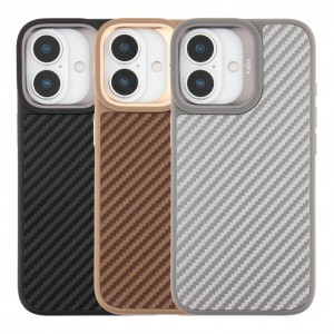 Чохол Kajsa Glamorous Collection Straw Mat Pattern with MagSafe для iPhone 17