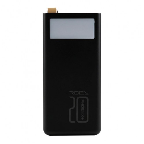 Універсальна Мобільна Батарея Power Bank Ridea RP-D20L+ Phoenix20+ PD/QC 3.0 20W  digital display + lamp 20000 mAh
