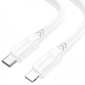 Кабель USB Borofone BX81 PD Type-C to Lightning М'ята упаковка Кабель USB Borofone BX81 PD Type-C to Lightning М'ята упаковка