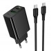Мережевий Зарядний Пристрій Hoco CS94A 1USB-C/1USB PD/QC 20W+Type-C to Type-C