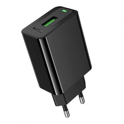 Мережевий Зарядний Пристрій Hoco CS92A 1USB QC 18W