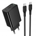 Мережевий Зарядний Пристрій Hoco CS93A 1USB-C PD/QC 20W+Type-C to Type-C