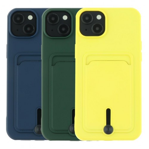 Чохол TPU Colorfull Pocket Card для iPhone 15