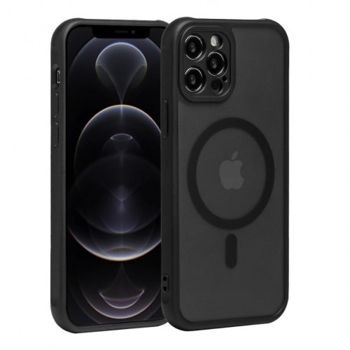 Чехол TPU+PC Anti Drop Full Camera with MagSafe для iPhone 12 Pro М'ята упаковка