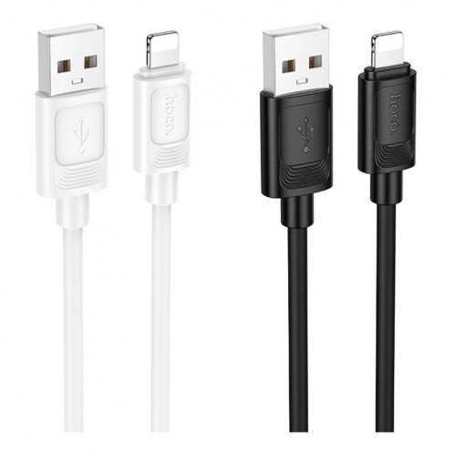 Кабель USB Hoco X122 Silicone Lightning 2.4A М'ята упаковка