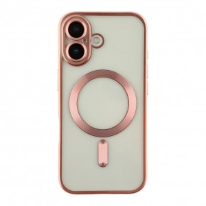Чохол TPU Metallic Chrome Full Camera with Magsafe для iPhone 17 М'ята упаковка