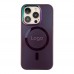Чохол AG-Glass Chrome Camera with Magsafe для iPhone 15 Pro