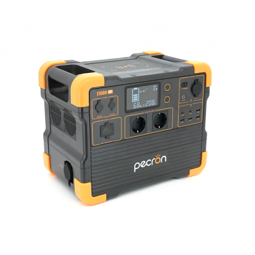 Зарядна Станція Power Station Pecron E1500LFP,1500w/1536Wh, LiFePO4, DC12V-5A, XT60-12V-30A, 2хAC 220, 4xUSB-18W
