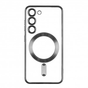 Чохол TPU Metallic Full Camera with Magsafe для Samsung Galaxy S23+ 5G (S916) М'ята упаковка