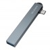 Хаб USB Borofone FH1A 4-in-1 (Type-C to USB2.0*3+USB3.0) Хаб USB Borofone FH1A 4-in-1 (Type-C to USB2.0*3+USB3.0)