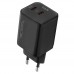 Мережевий Зарядний Пристрій Ridea RW-GaN45PP2C Prime Pro 2Type-C PD&QC 45W