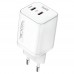 Мережевий Зарядний Пристрій Ridea RW-GaN45PP2C Prime Pro 2Type-C PD&QC 45W