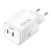 Мережевий Зарядний Пристрій Ridea RW-GaN45PP2C Prime Pro 2Type-C PD&QC 45W