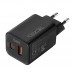 Мережевий Зарядний Пристрій Ridea RW-GaN45PPAC Prime Plus Type-C+1USB PD&QC 45W