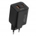 Мережевий Зарядний Пристрій Ridea RW-GaN45PPAC Prime Plus Type-C+1USB PD&QC 45W