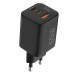 Мережевий Зарядний Пристрій Ridea RW-GaN65PM2CA Prime Max 2Type-C+1USB PD&QC 65W