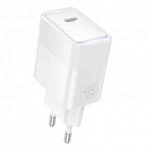 Мережевий Зарядний Пристрій Hoco CS113A 1USB-C PD3.2 40W/60W